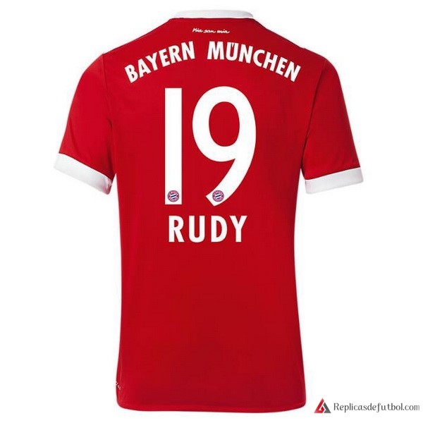 Camiseta Bayern Munich Primera equipación Rudy 2017-2018